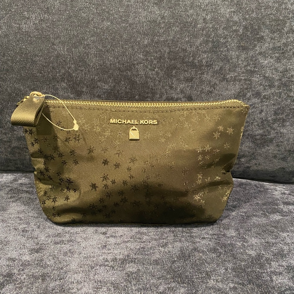 Michael Kors star cosmetic pouch